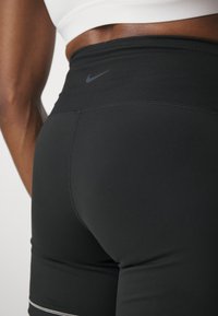 Nike Performance ONE SHORT - Tights - black/(cool grey)