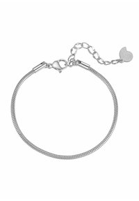 ROUND SNAKE - Pulsera - silberfarben