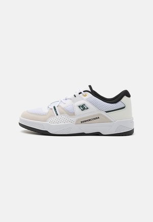 DC Shoes CONSTRUCT - Baskets basses - white/black/green