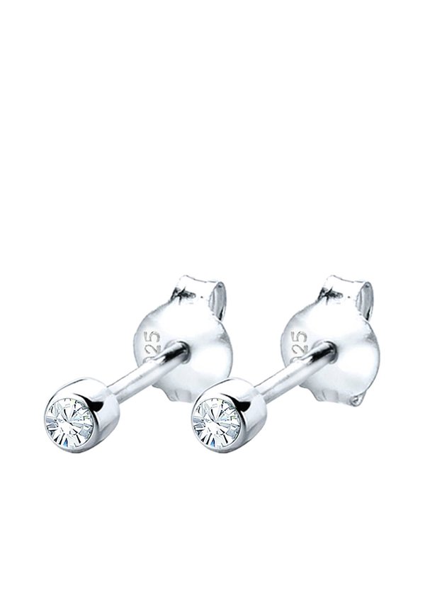 BASIC STUDS – Ohrringe – weiß