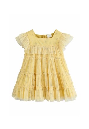 REGULAR FIT - Rochie cocktail/Rochie petrecere - yellow floral