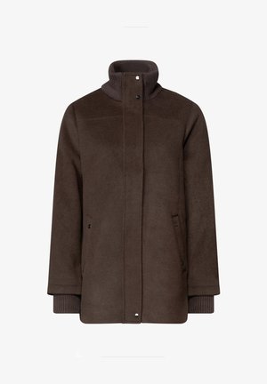 Street One, KURZER MANTEL MIT STRICKDETAILS - Klassisk frakke - auburn brown