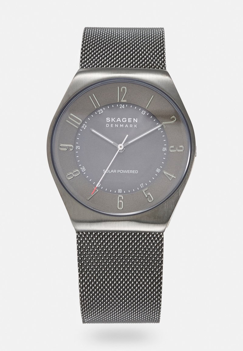 Skagen GRENEN SOLAR POWERED - Watch - charcoal stainless steel 