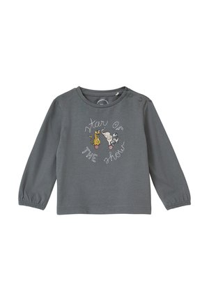 Langarmshirt - dunkelgrau