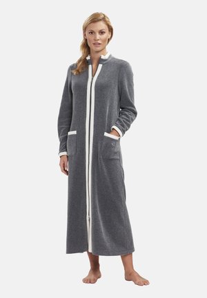 Bademantel - heather dark grey
