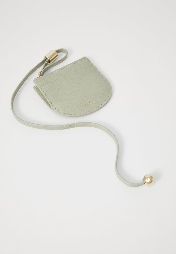 LAURA ROUND CARD CASE STRAP - Wallet - light salvia3