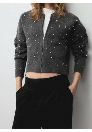 Overgangsjakke - mottled light grey