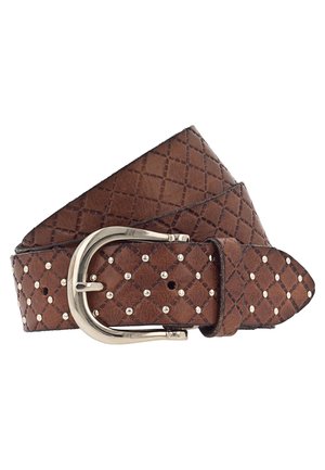 Belt - cognac