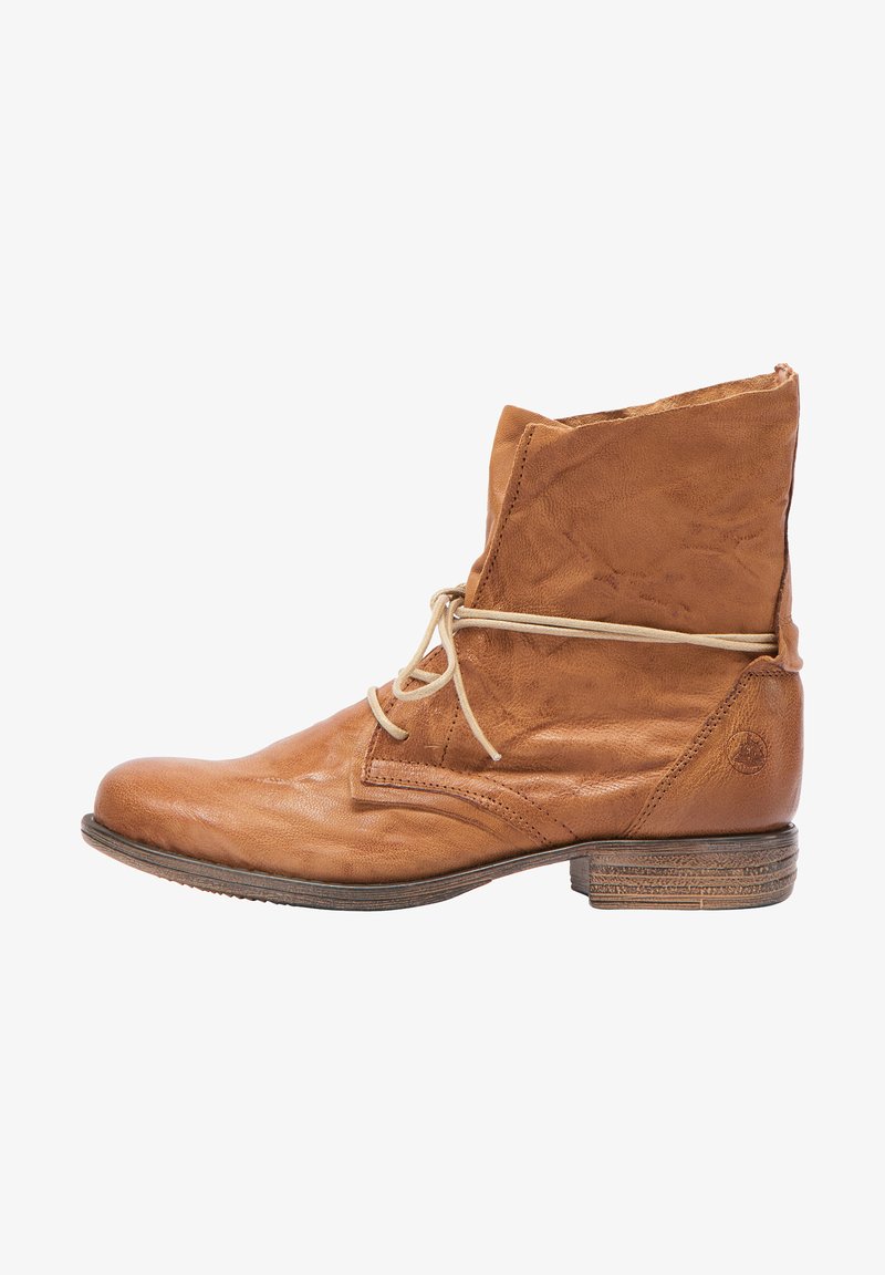 DreiMaster DREIMASTER PLUMDALE - Botines con cordones - cognac