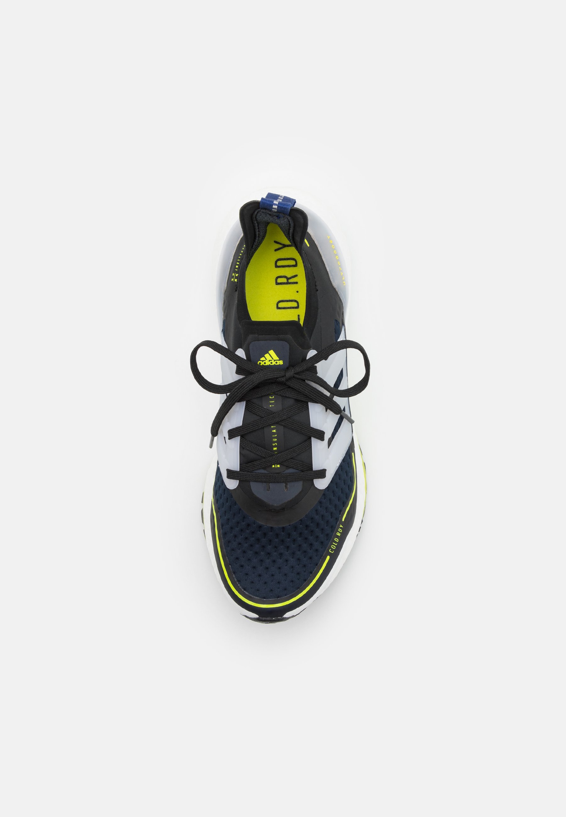 adidas Performance ULTRABOOST 21 PERFORMANCE COLD.RDY - Neutral running  shoes - legend ink/crystal white/acid yellow/dark blue - Zalando.co.uk