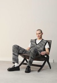 Missoni VEST - Pullover - black/white