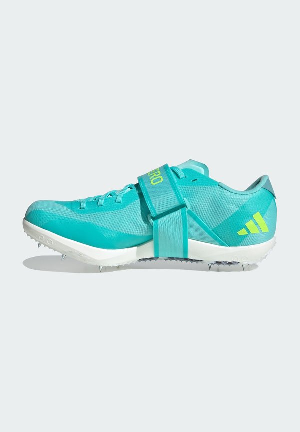 ADIZERO - Trail running shoes - flash aqua metalic lucid lemon4
