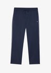 REGULAR FIT TRACKSUIT WITH DRAWCORD - Calças de fato de treino - dark blue