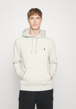 DOUBLE-KNIT HOODIE - Bluza z kapturem - sport heather