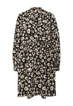 QS MIT ALLOVER-PRINT - Kreklkleita - schwarz