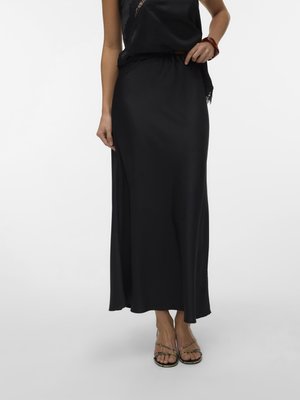 Vero Moda VMMERLE ANKLE SKIRT - Maxirock - black