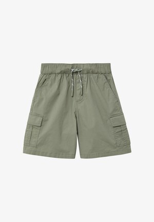 BERMUDA IM LOOSE FIT MIT TASCHEN - Cargo hlače - olivgrün
