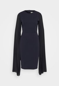 HOLLY SLEEVE DRESS - Džersejové šaty - navy blue
