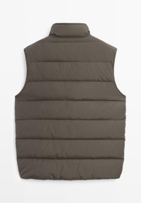 Massimo Dutti PUFFER  - Weste - dark brown