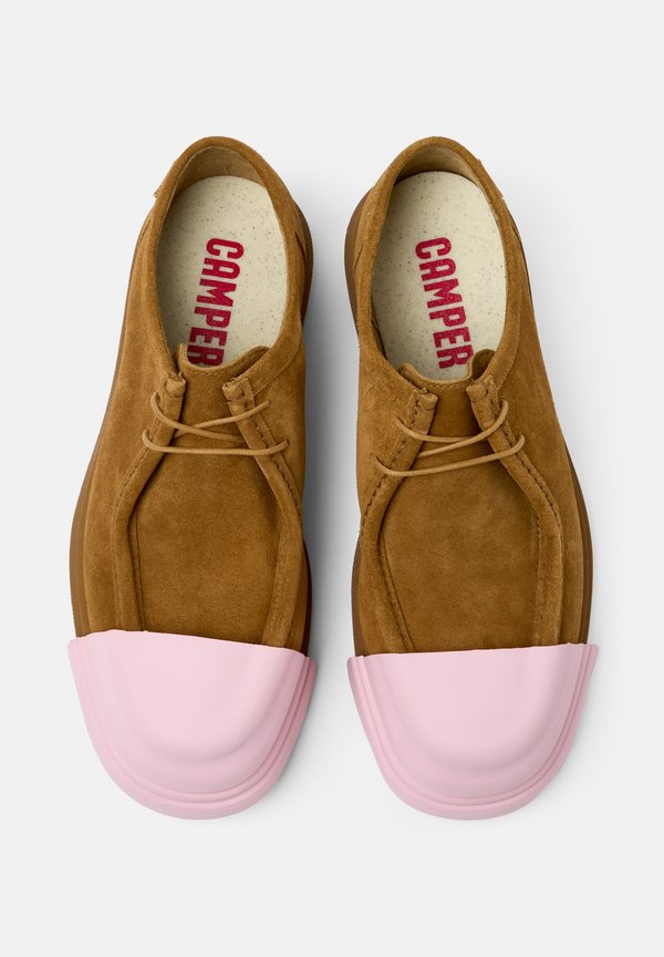 JUNCTION - Lace-ups - mittelbraun3