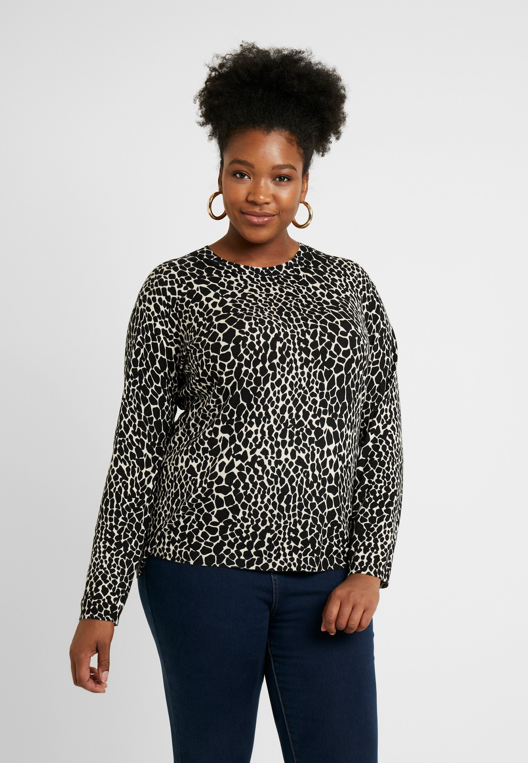 Dorothy Perkins Curve ANIMAL PRINT JUMPER Trui multi Dorothy Perkins Curve ANIMAL PRINT JUMPER Trui multi