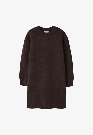 Name it, NKFOMARIAN LS KNIT DRESS - Robe pull - chocolate plum
