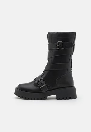 Steve Madden, Plateaulaarzen - black