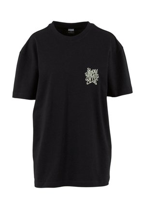 Urban Classics LOGO  - T-shirts med print - black