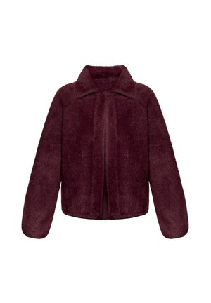 Betty Barclay, BETTY BARCLAY MIT KRAGEN STRICK-CARDIGAN - Cardigan - dark aubergine