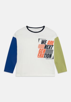 Name it NKMVOJO LOOSE FIT - Maglietta a manica lunga - white alyssum