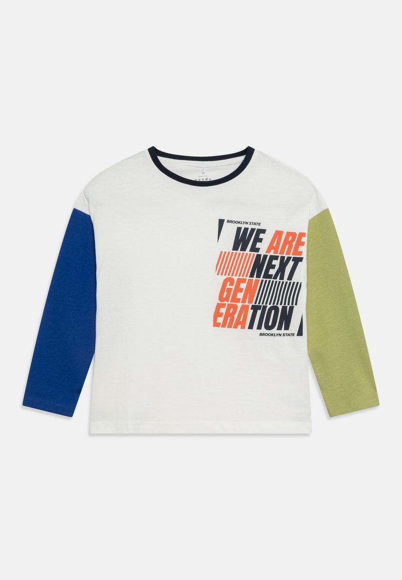 Name it NKMVOJO LOOSE FIT - Camiseta de manga larga - white alyssum