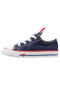 Converse CHUCK TAYLOR ALL STAR - Lära-gå-skor - navy/enamel red/blue