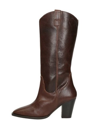 LANGE  - Laarzen - cognac