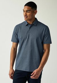 Next REGULAR FIT - Polokošeľa - navy camera