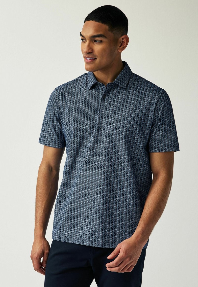 Next REGULAR FIT - Polokošeľa - navy camera
