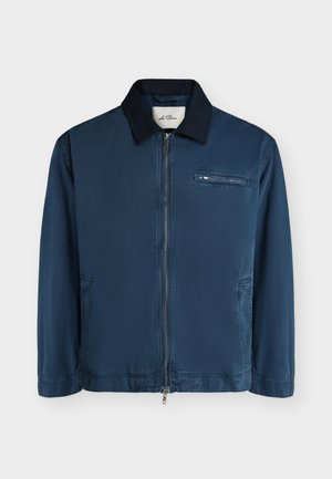 Les Deux, ZIPPER JACKET - Veste mi-saison - dark denim blue