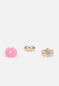 3 PACK - Anel - gold-coloured/pink