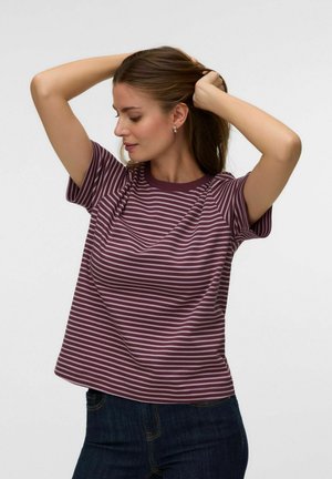 Vero Moda, AWJADA - T-shirt imprimé - catawba grape
