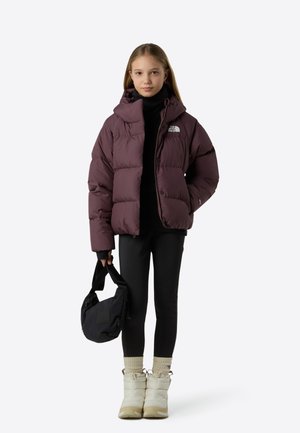 HOODED JACKET - Puhovka - tawny quartz