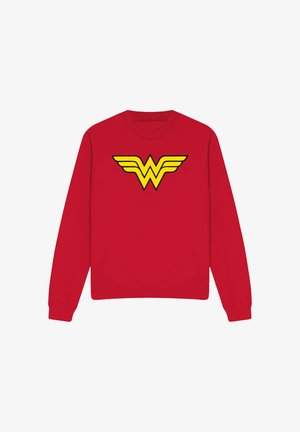 Cotton Soul, DC WOMAN LOGO - Sweatshirt - red