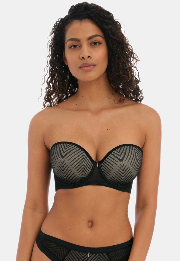 TAILORED - trägerloser/variabler BH - noir