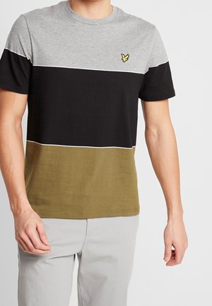 Triko s potiskem - mottled grey