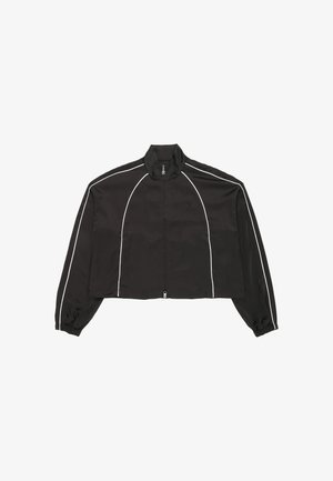 Fila, FILA APPAREL SERINA REGULAR PIPING SATIN TRACK JACKET - Training jacket - black