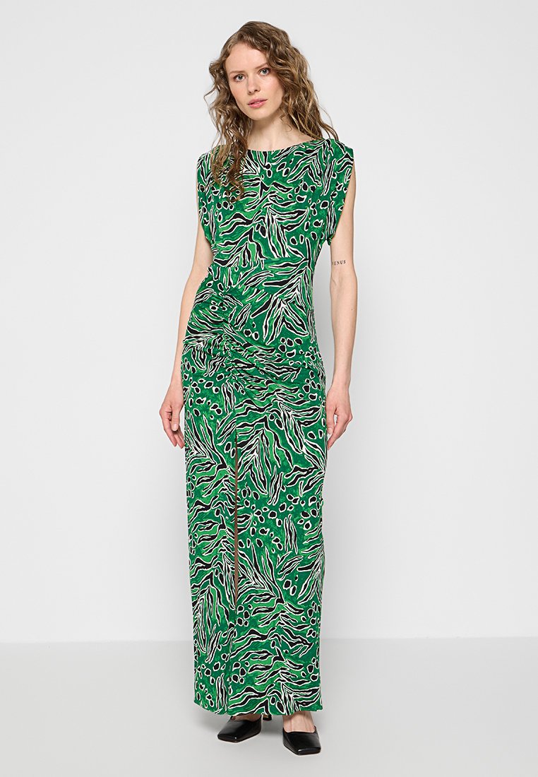Diane von Furstenberg Blousejurk groen Diane von Furstenberg Blousejurk groen