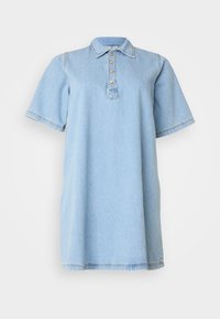 CARGRY A SHAPE DRESS - Jeanskleid - light blue denim