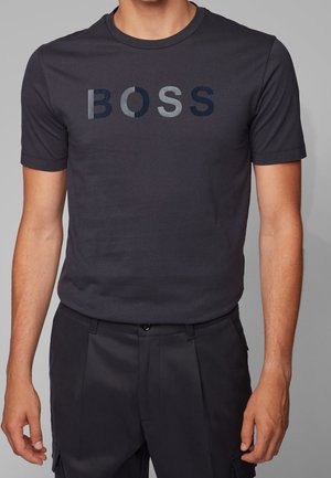 T-shirt con stampa - dark blue