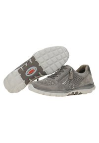 Gabor ROLLINGSOFT - Casual lace-ups - grau
