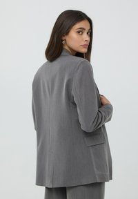 Terranova Blazer - grigio medio melange