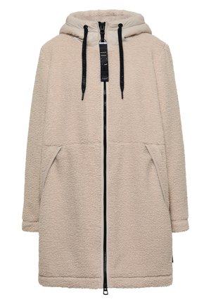 Cecil, STRUKTURMIX TEDDY-MANTEL MIT KAPUZE - Manteau court - teddy vanilla white