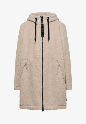 Cecil, STRUKTURMIX TEDDY-MANTEL MIT KAPUZE - Manteau court - teddy vanilla white